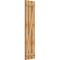Ekena Millwork Spaced Board-n-Batten Shutters w/Z-Bar, Rough Sawn Western Red Cedar, 17 1/8W x 72H, PR RBS06Z17X072RWR - alternate 4